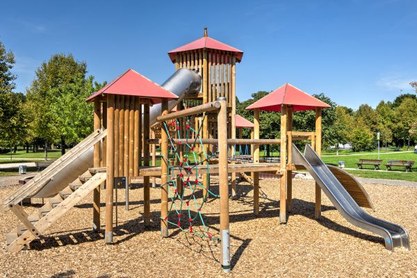 Playground Mulch Installation in Oviedo