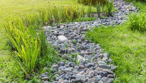 River Rock Garden Installation in Oviedo