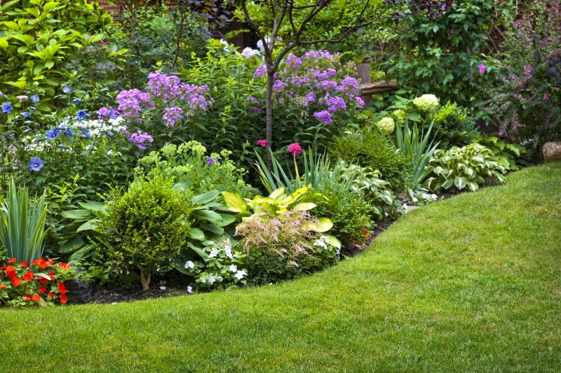 Flower Bed Mulching